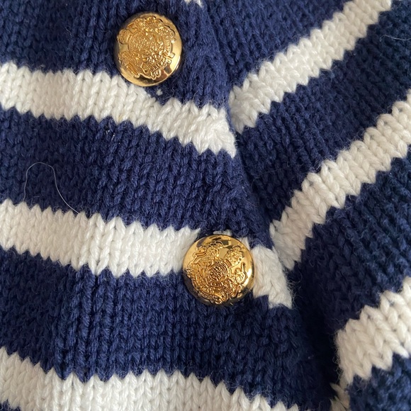 Ralph Lauren Stripe Sweater Preppy - Picture 3 of 7